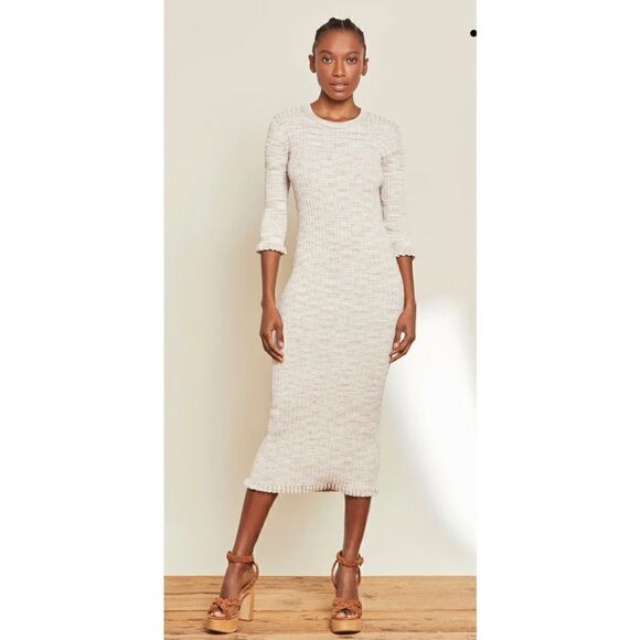 VERONICA BEARD RICHIE SPACE-DYED KNIT DRESS NWOT Size Small - Picture 2 of 7